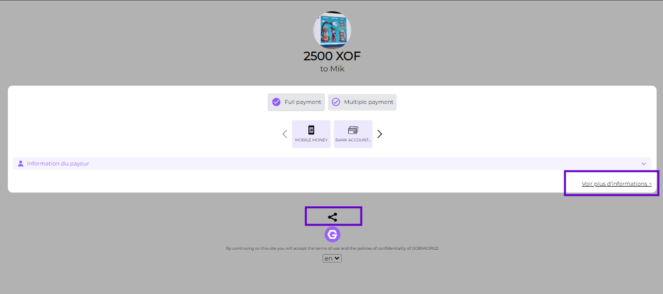 Share and display